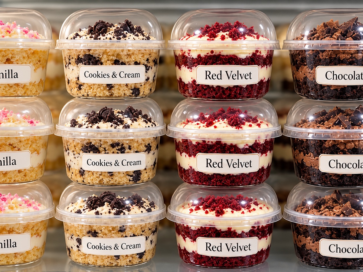 Assorted Cake Alchemy cake cups