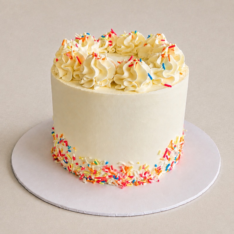 Vanilla cake by Cake Alchemy